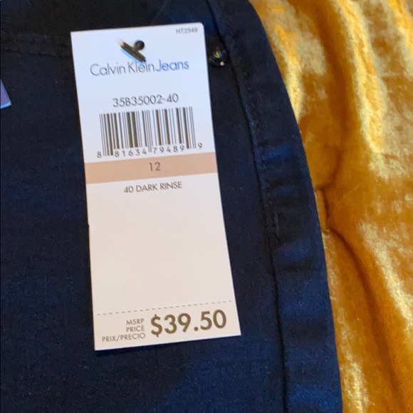 Girls Calvin Klein Skinny Jeans. Brand new - Picture 4 of 4